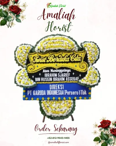 Papan Bunga Duka di Girimulya